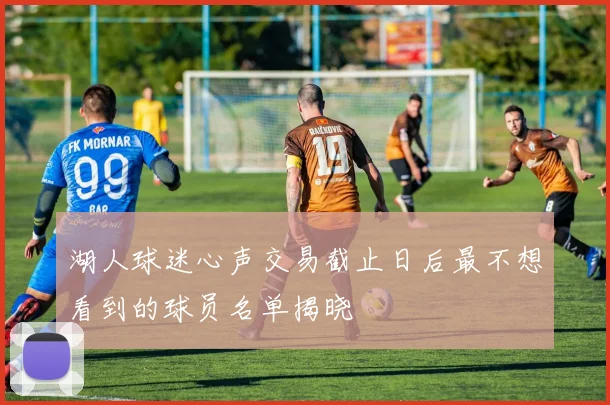 湖人球迷心声交易截止日后最不想看到的球员名单揭晓