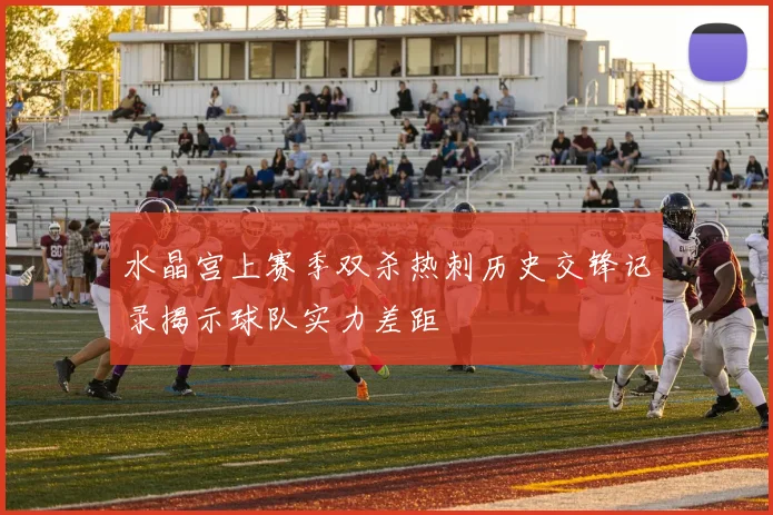 水晶宫上赛季双杀热刺历史交锋记录揭示球队实力差距